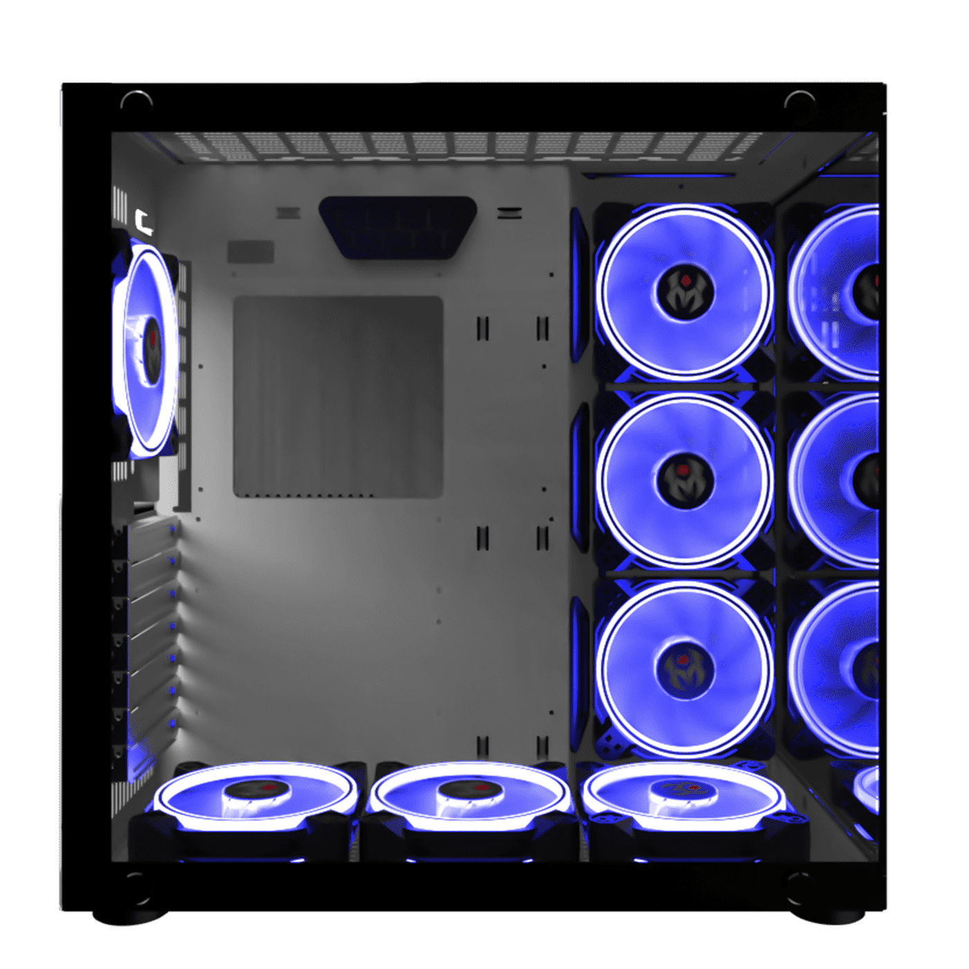Boîtier_PC_Gamer_Blanc_RGB_Crystal_Sea